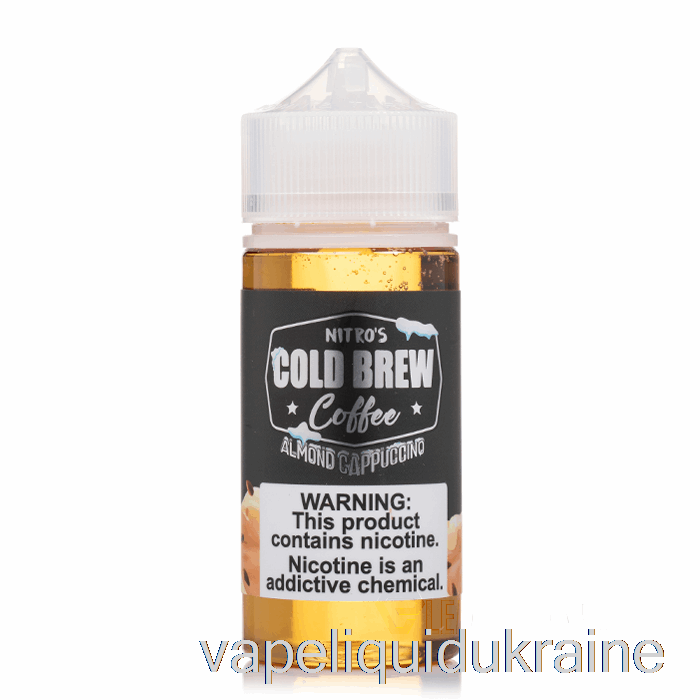 Vape Liquid Ukraine Almond Cappuccino - Nitros Cold Brew - 100mL 0mg